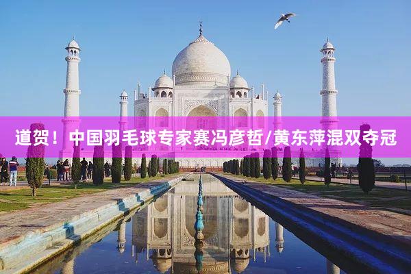 道贺！中国羽毛球专家赛冯彦哲/黄东萍混双夺冠
